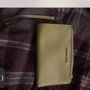 Michael Kors Sage Green Wristlet